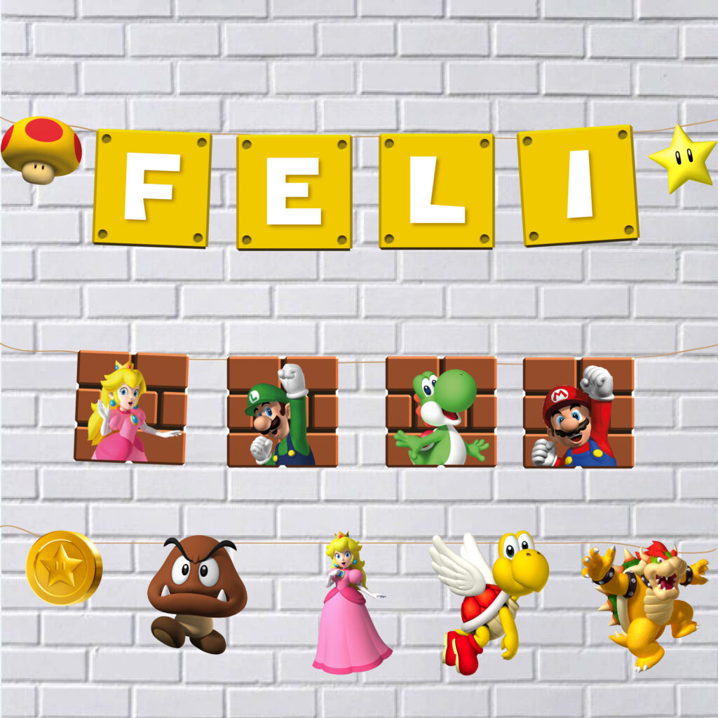 Kit Imprimible Mario Bross
