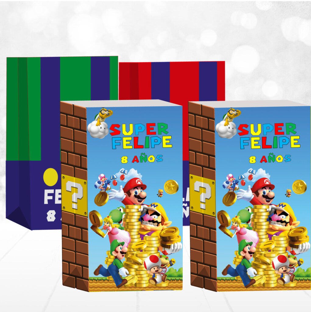 Kit Imprimible Mario Bross