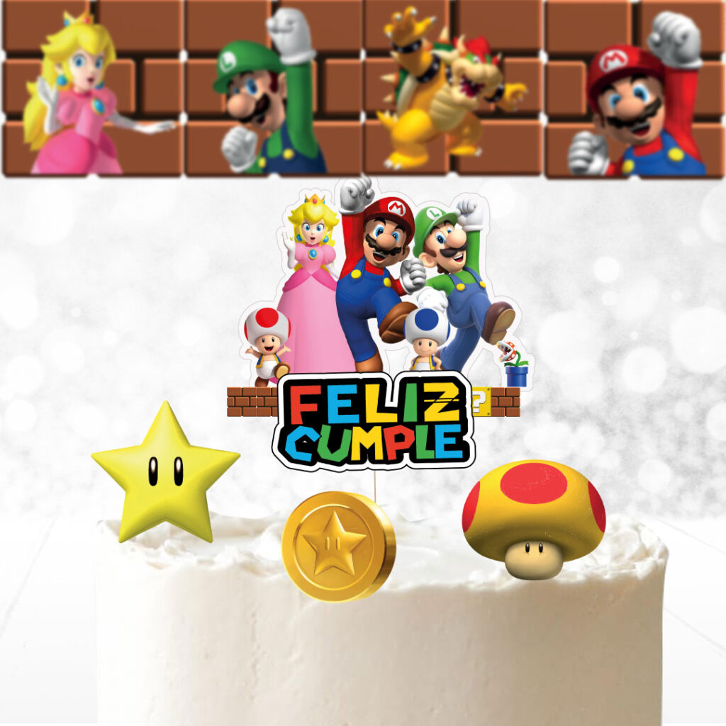 Kit Imprimible Mario Bross