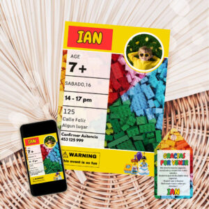 Invitacion Lego