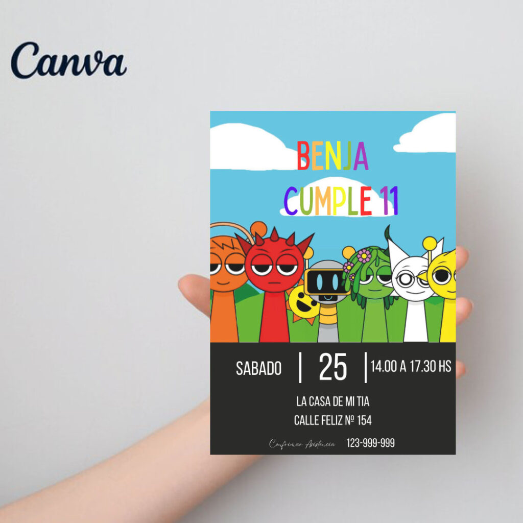 Invitacion Sprunkis
