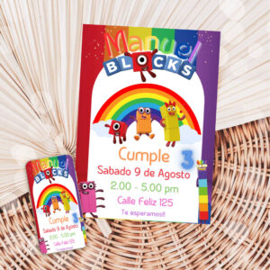 Invitacion Numerblock