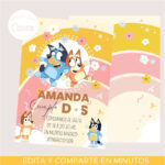 Invitacion Bluey Mod.1