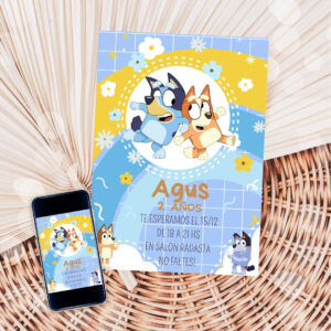 Invitacion Bluey Mod.2