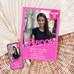 Invitacion Barbie Mod. 3