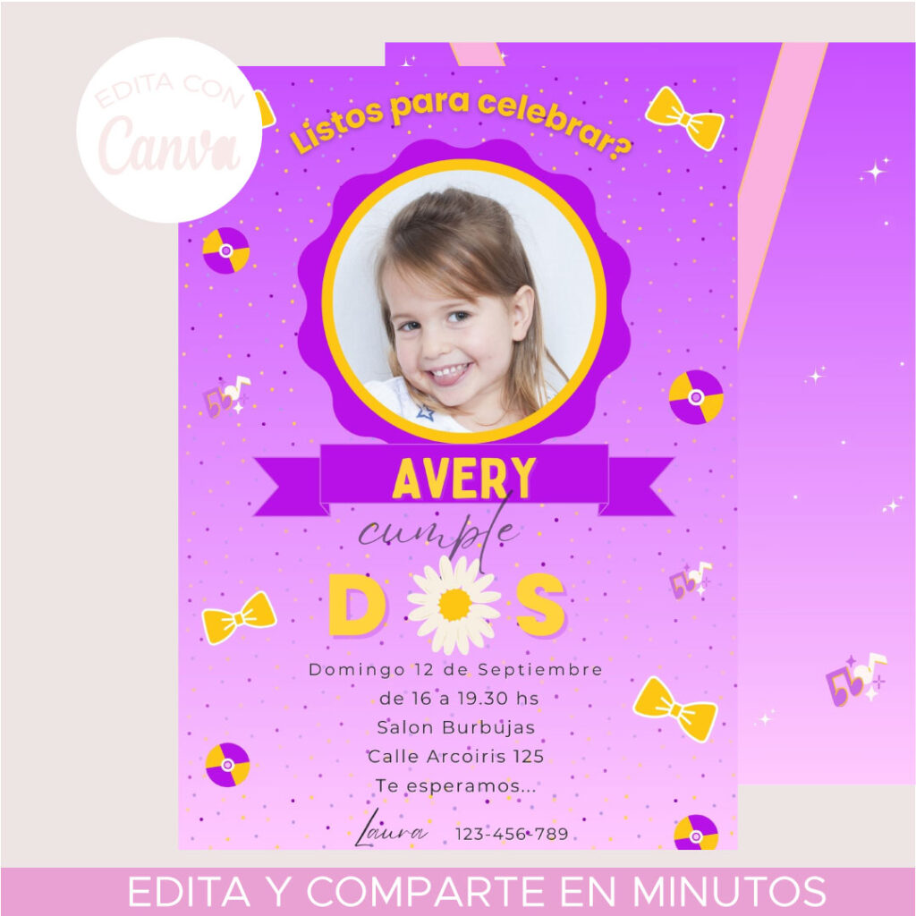 Invitacion Meek Mod. 3