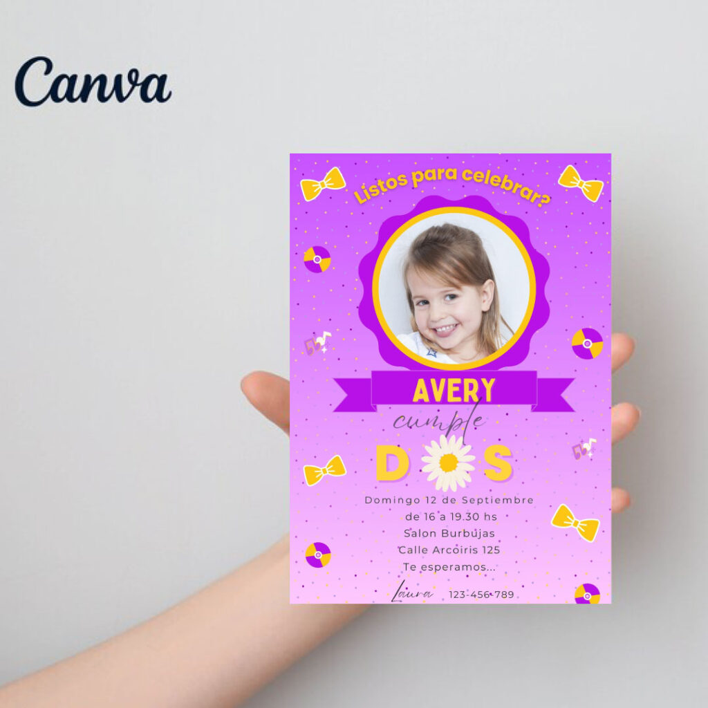 Invitacion Meek Mod. 3