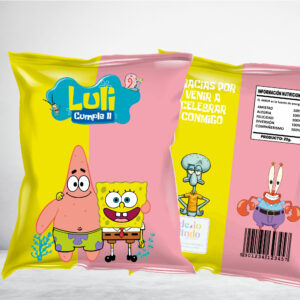 Chip Bag Bob Esponja y Patricio