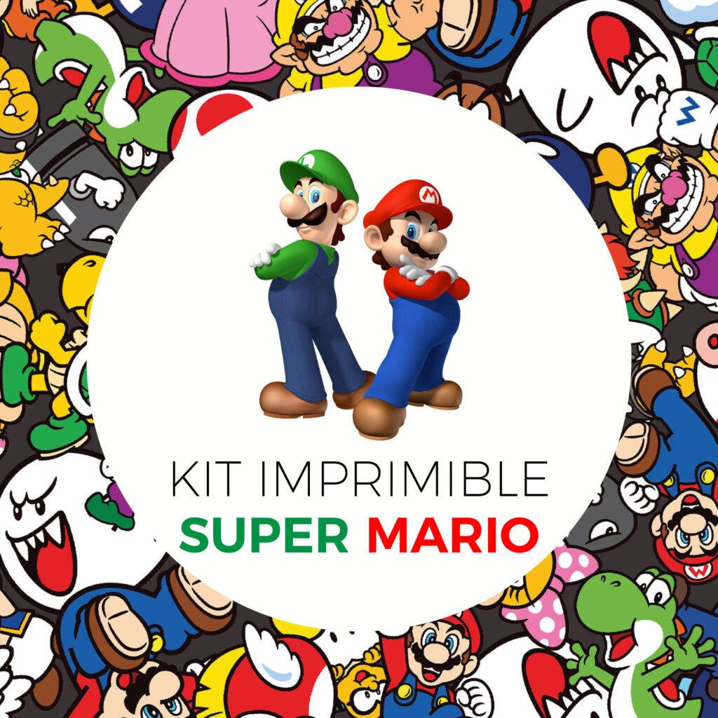 Kit Imprimible Mario Bross