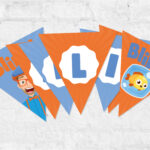 Banderines Editables Blippi