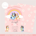 Invitacion Bluey Mod.3