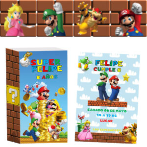 Kit Imprimible Mario Bross