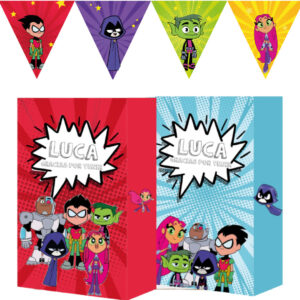 Kit Imprimible Jovenes Titanes