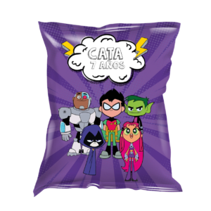 Chip Bag Jovenes Titanes