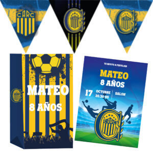Kit Imprimible Rosario Central