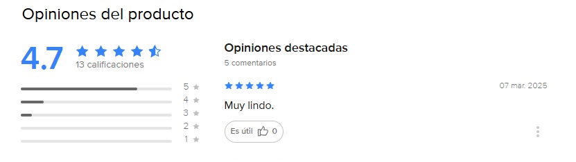 Opiniones de usuarios de Mercado Libre