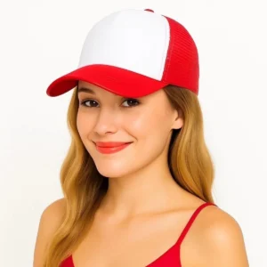 GORRA TRUCKER ROJO