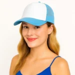 GORRA TRUCKER CELESTE