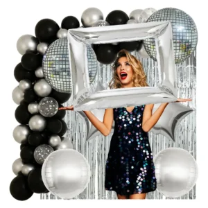 COMBO DISCO PLATEADO