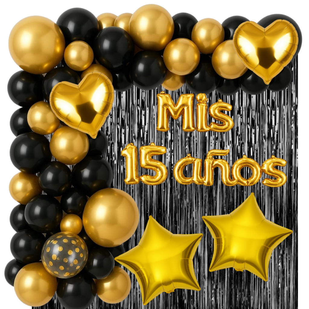 COMBO MIS 15 AÑOS DORADO