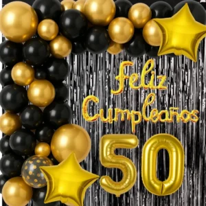COMBO FELIZ CUMPLE CURSIVA 40/50/60