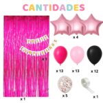 50 ART FUCSIA Y NEGRO
